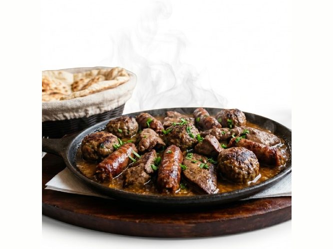 Tich tich Cairo (Kofta - Sausage - Liver )